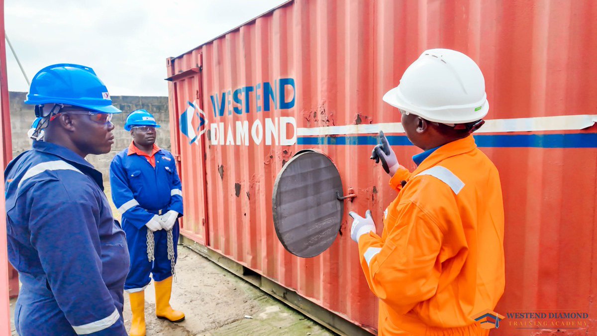 wednlng's tweet photo. Because at Westend Diamond Training Academy, training is not just about certification it is about competence.
#WestendDiamond #ConfinedSpace #SafetyTraining #WorkplaceSafety #IndustrialTraining #ProfessionalTraining https://t.co/xAE4b0jECX
