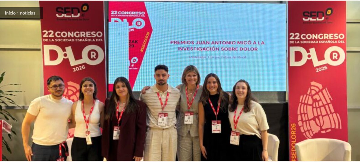Sedolor's tweet photo. #SEDOLOR26 La III Edición de los Premios Juan Antonio Micó reconoce el talento en investigación sobre dolor
https://t.co/Gvoclwct8q
#DolorCrónico #Investigación https://t.co/rebMm5xhyz