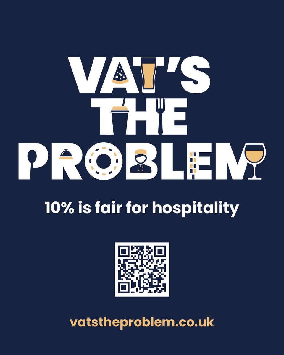 TheAtlasBar's tweet photo. We need your help. Hospitality businesses are charged, on average, double the VAT than the rest of Europe! The result is businesses closing a fewer jobs for young people. Please consider signing the below petition! A reduction will breathe life back into our high streets and jobs https://t.co/yLtcBDsAlN