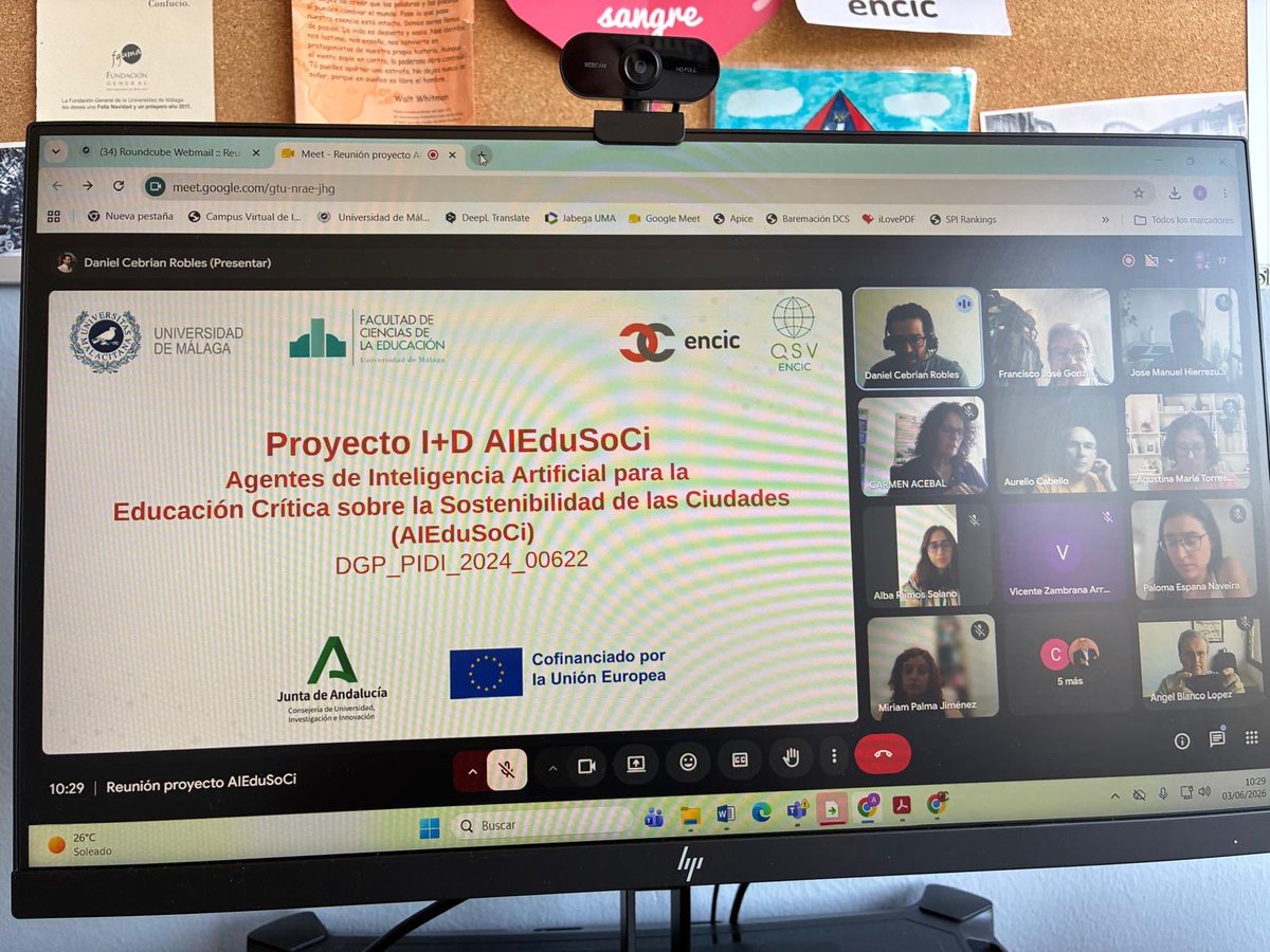 EncicGroup's tweet photo. Comenzando el proyecto del Grupo ENCIC de la Junta de Andalucía liderado por Daniel Cebrián. https://t.co/ZgHZe0EH8q