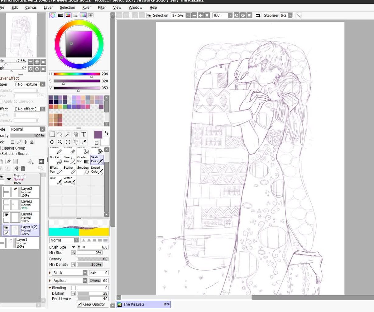 ThatsTimy's tweet photo. Happy Pride here's a look of what Im working on for this year's Pride art.

Me and my Colombian Bf depicting the Kiss 💋😘

#pride #pride2026 #pridemonth #prideart #workinprogress https://t.co/KCUUkgB1E1