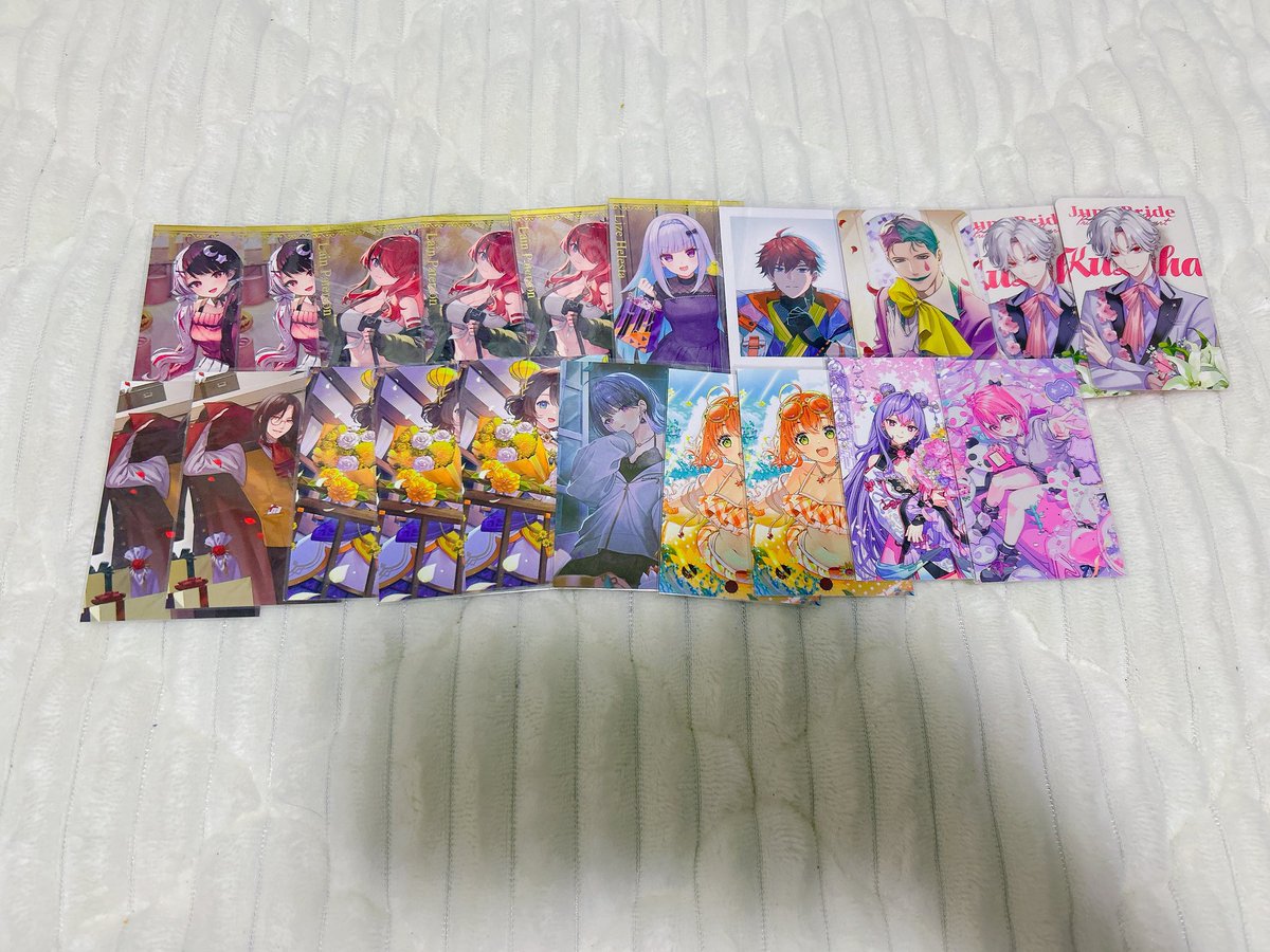 pomumochi's tweet photo. 交換 譲渡
にじさんじ サンリオ チェキ風カード

譲 画像1枚目

求 画像3枚目各1または定価+送料
求めの🚹含めた交換のみ
同種同士
スペでしたら別のチェキ風カード等検討可能です。
よろしくお願いいたします。 https://t.co/2eg3vEaGtk