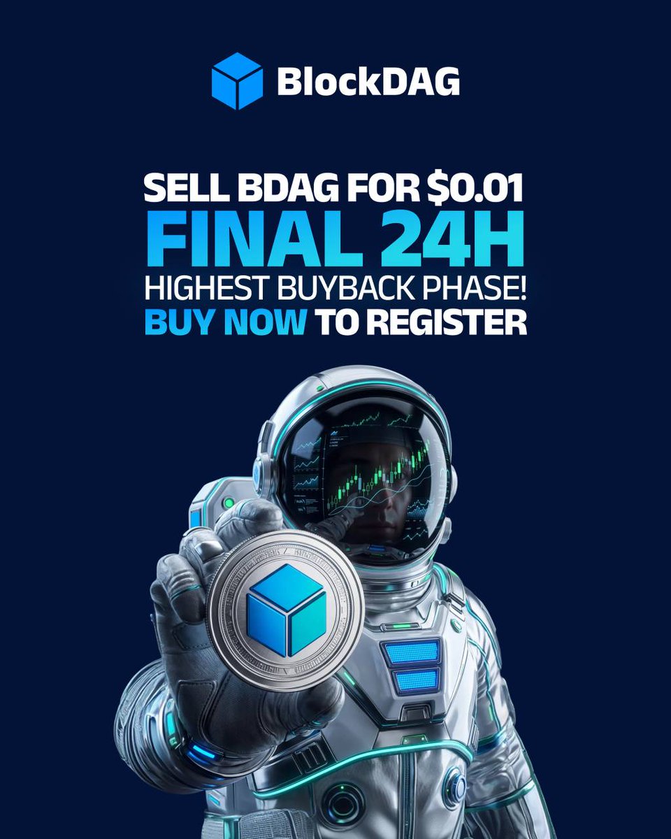 blockdagmonitor's tweet photo. 3 days after BlockDAG's "June 1 buyback," you still cannot sell.

• The price is now halving: $0.02 to $0.01 to $0.005
• Selling deferred to June 30
• Payout in BDUSD, not USDT
• Dashboard pays ~half the advertised rate

#BlockDAG #BDAG

https://t.co/3GSuUk9kl8 https://t.co/Ky5EIUVn1A