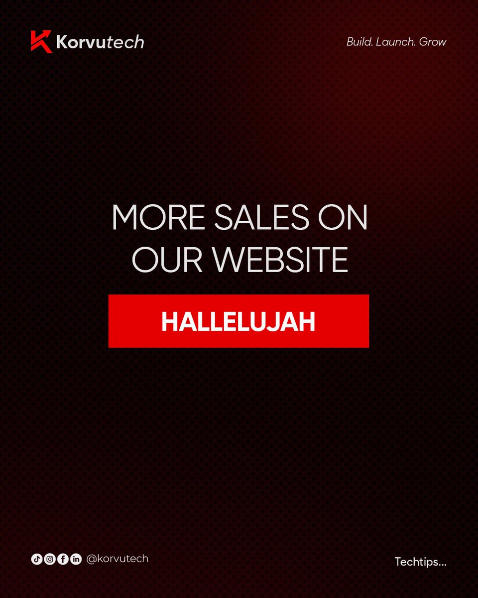 KorvuTech's tweet photo. Everything hallelujah!👌

For professional tech services to elevate your brand, Korvu tech is just a DM away 📩

#june #tech #digitalsolutions #brandstrategy https://t.co/Yb8cxxeO7r