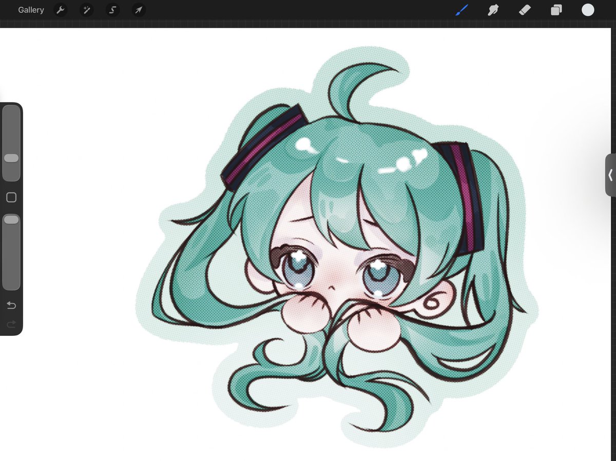 eror000_'s tweet photo. I love chibel 🤓☝🏻 so silly

#miku #vocaloid #illustration #art https://t.co/7J76pdzwBf