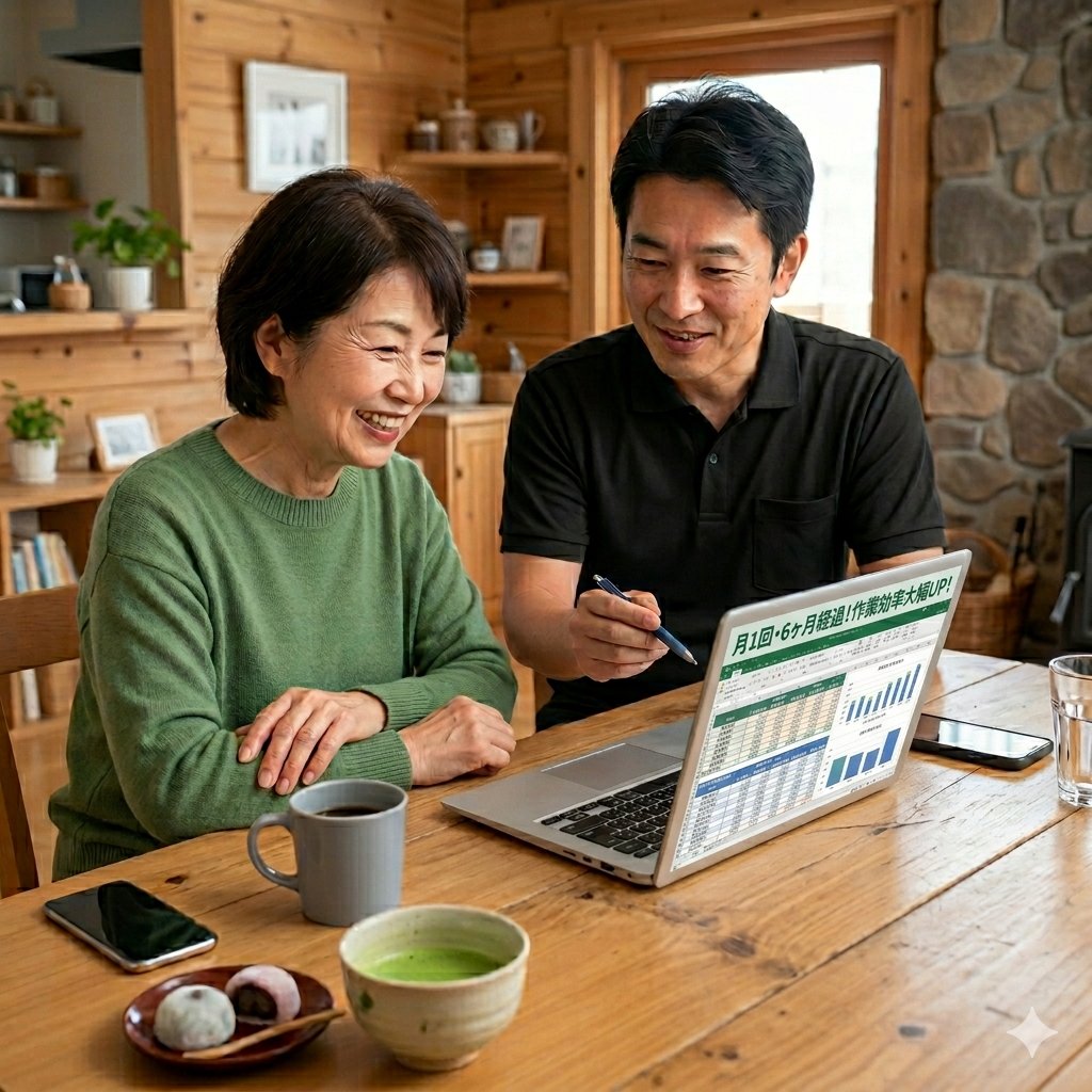 YourPCSupport's tweet photo. 「自己流のExcel・Word作業、時間がかかりすぎる…」とお悩みだった博多区吉塚のお客様。月1回の出張個人レッスンを始めて6ヶ月、今では各ソフトをサクサク使いこなし、業務効率が劇的にアップしました！当店のパソコンレッスンは自宅やオフィスへの出張マンツーマン。1時間3,300円〜学べます！ https://t.co/JT5I4otVoY