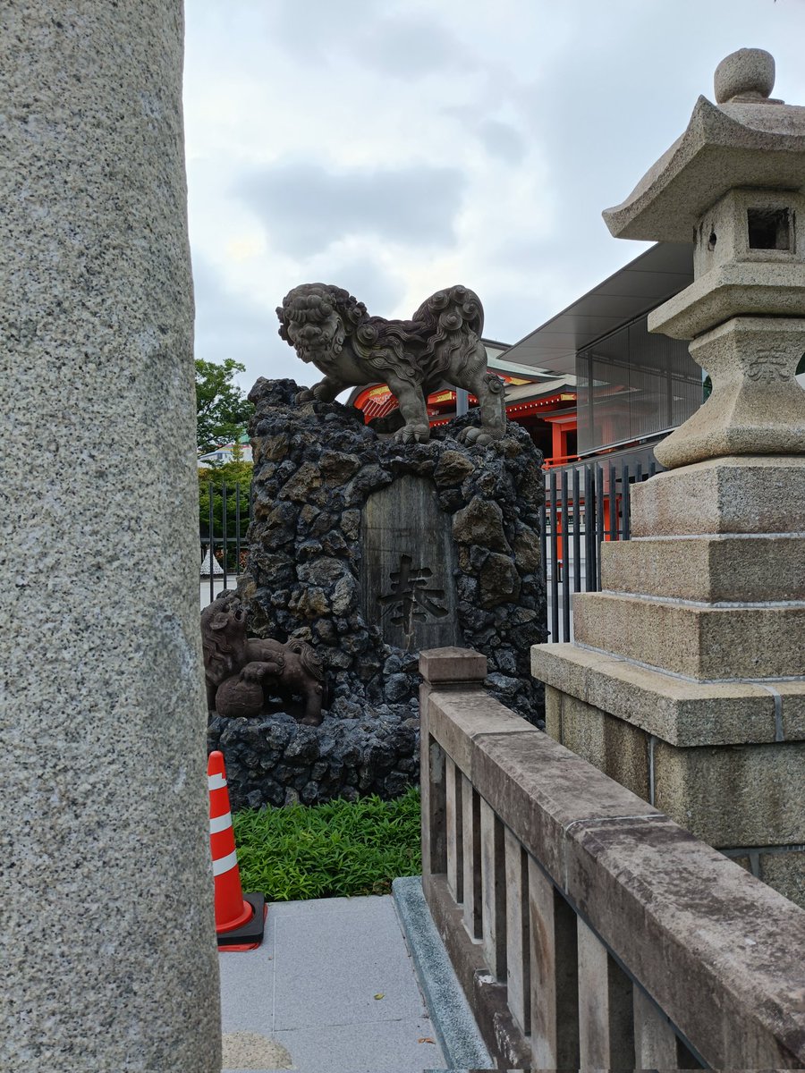kirin3fc2's tweet photo. 千葉神社
狛犬、めっちゃ立派になってる。。。
しばらく見入ってしまったよ。。。 https://t.co/7mtot8qGN2