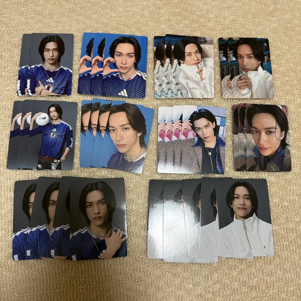 lilly123725's tweet photo. JI BLUE 景色 トレカ セルカ 特典 交換 タワレコ

【譲】 画像のもの
佐野、田島、後藤、池崎

【求】 未使用シリアル 

お気軽にお声掛けください！

#JIBLUE交換 #JIBLUE  #JO1交換 #INI交換 https://t.co/ivr8YIHKMT