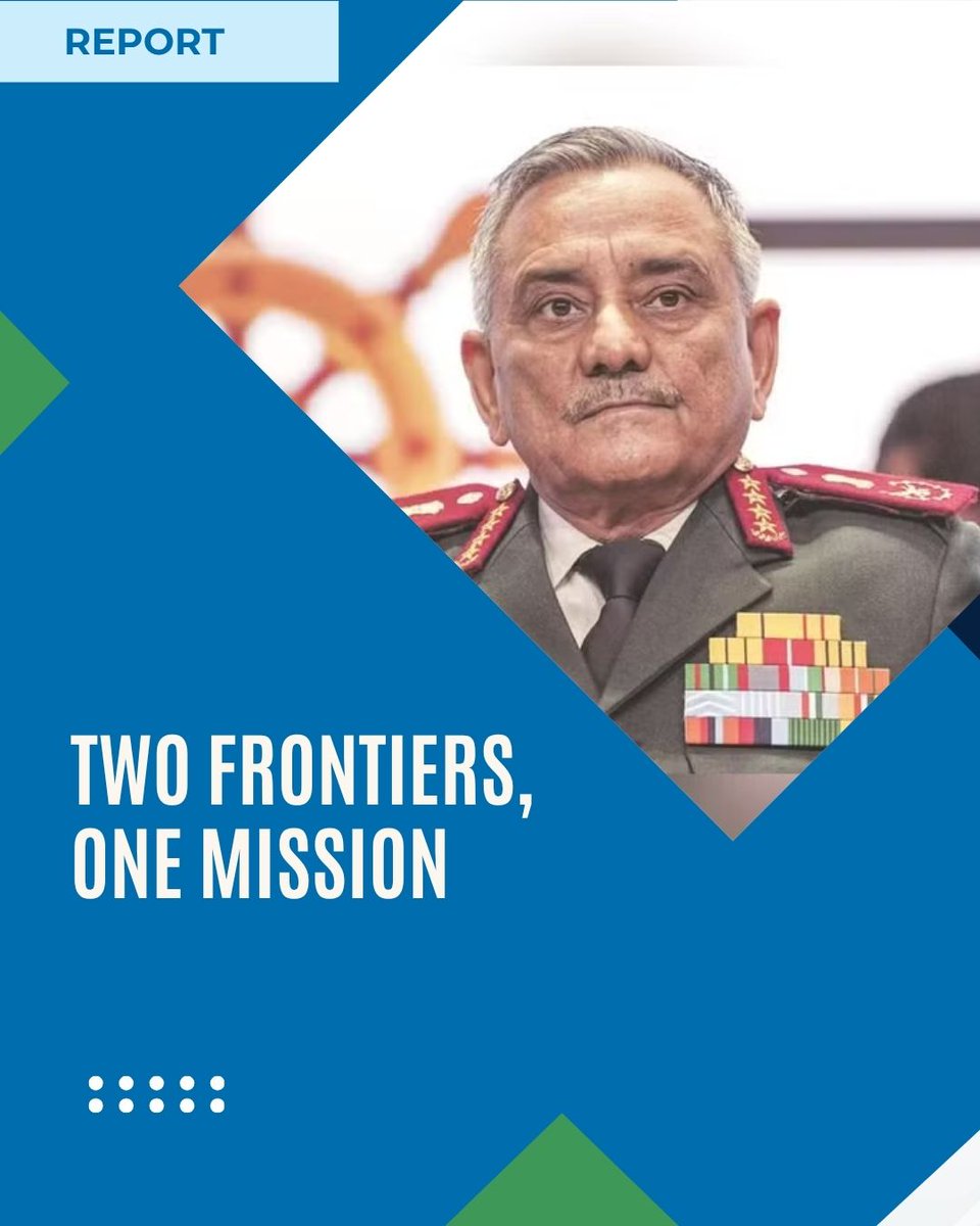 BSBlueprint's tweet photo. India’s security challenges don’t stop at its borders — they stretch from the Himalayas to the Indian Ocean. As military threats evolve on land and at sea, the country is strengthening its ability to respond across both domains. What does it take to protect a nation with responsibilities on two very different frontiers? Read the article by Satarupa Bhattacharjya. The next edition of Blueprint magazine will be out on June 10.
https://t.co/At87r7Ql6F
#IndiaDefence #NationalSecurity #IndianMilitary #StrategicAffairshttps://www.business-standard.com/blueprint-defence-magazine/news/india-has-responsibilities-both-in-continental-maritime-domains-cds-126052400847_1.html