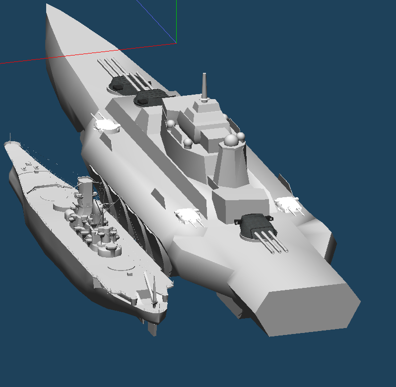banzai_ouka's tweet photo. とりあえずACE8に出てきた陸上戦艦の外観のみ作り上げ
これをFHSWで自走するかどうかはお楽しみに
#ACE8
#FHSW https://t.co/Aj7iipa1KS
