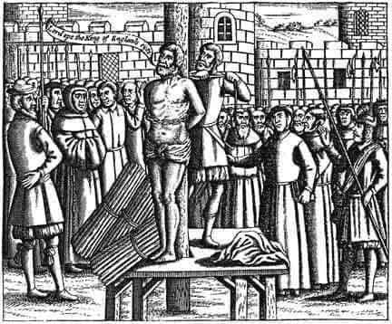 ustonymc's tweet photo. William Tyndale

On October 6 1536 Tyndale was strangled and burned at the stake for translating the Bible into English for the common man. He was accused of heresy and given an opportunity to recant but used his last words to pray with a loud voice, "Lord open the King of England's eyes!"

Within four years of his death, several English translations of the Bible were published in England at the Kings request, all based on Tyndale's work.

God moves in mysterious ways...🙏