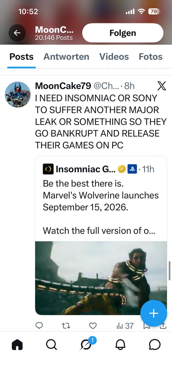 19Kortal's tweet photo. @Chur_ro Looks horrible ? But begging for pc release ? 😭😭🤣🤣🤣 fat cunt 🤣🤣😭😭 https://t.co/e9hpQT2x0E