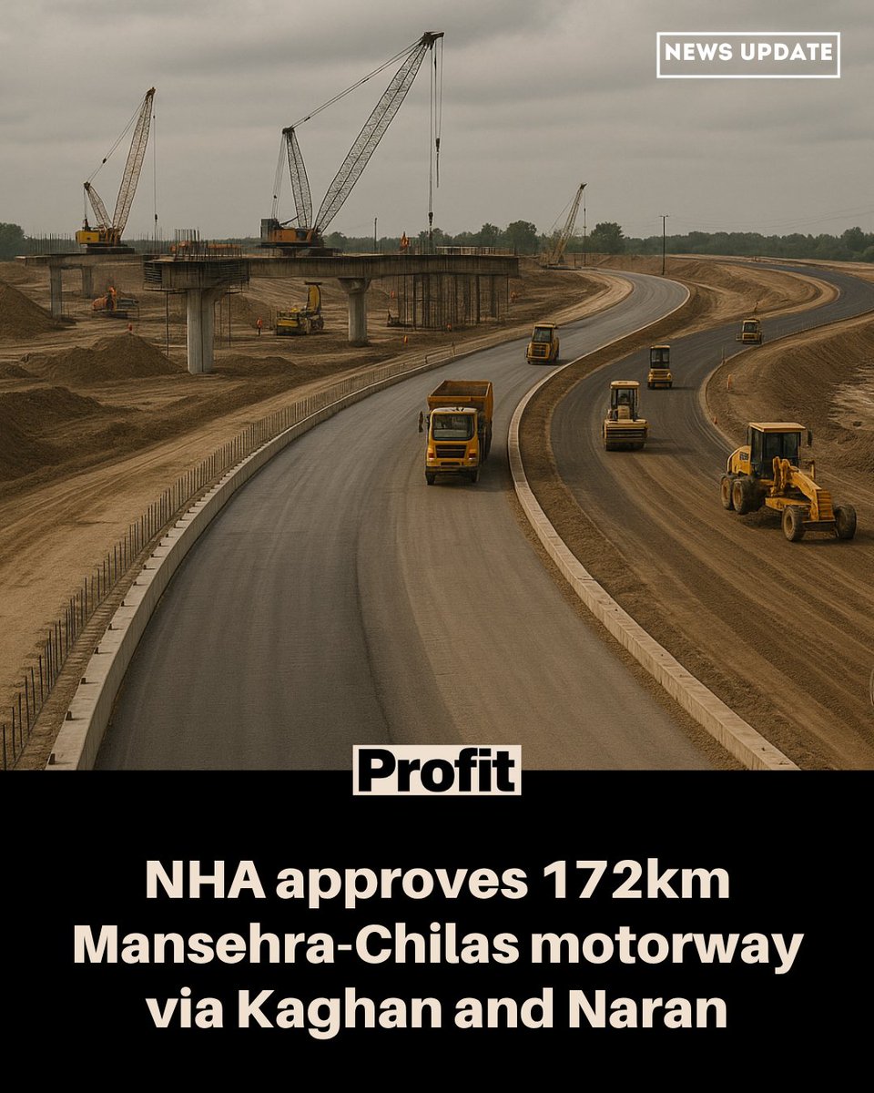 Profitpk's tweet photo. Project includes Pakistan's longest 13.5km Babusar Tunnel and aims to cut Karakoram Highway travel distance by up to 120km

Read: https://t.co/wnCikrZSzM https://t.co/mwtLvFHCb4