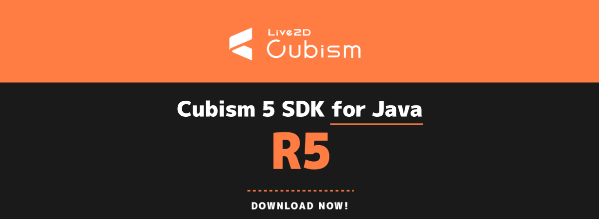 Java Cubism Cubism 5 SDK for Java を更新! Cubism 5 SDK for Java R5を公開いたしました。 ・Cubism 5 ...