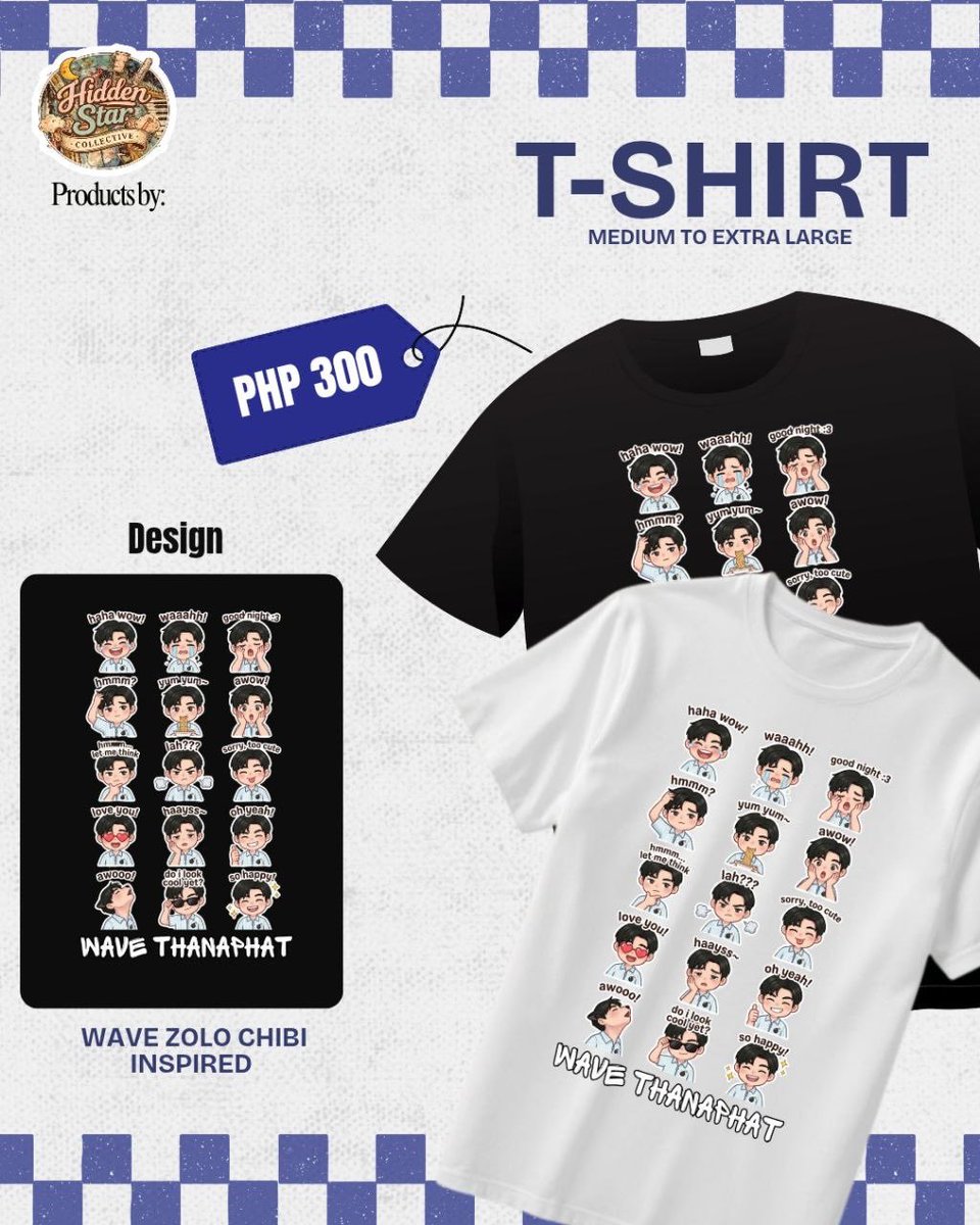 HiddenStarC's tweet photo. ✨👕 CHIBI COLLECTION IS HERE! 👕✨

Your favorite BL-inspired chibi designs are ready to steal your heart! 💖 From adorable solo designs to iconic pairings, these shirts are perfect for every fangirl and fanboy. 🌈✨

🛍️ Available at the Hidden Star Collective Booth
📍 BL Fest PH
📅 June 28, 2026
💰 PHP 300 only

#HiddenStarCollective