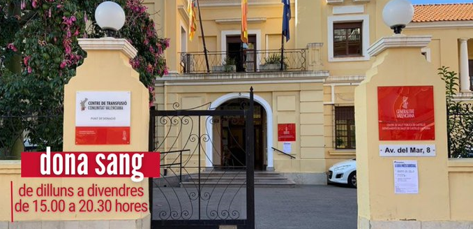GVAdonasang's tweet photo. Dona sang a #CastellóDeLaPlana
📌Salut Publica @GVACspCS

📅dilluns a divendres  
🕐15.00 a 20.30 hores

#DonaSang #DonaPlasma
 Uneix-te a #LaFàbricaDeLaVida❤ https://t.co/gP94K8R8tA