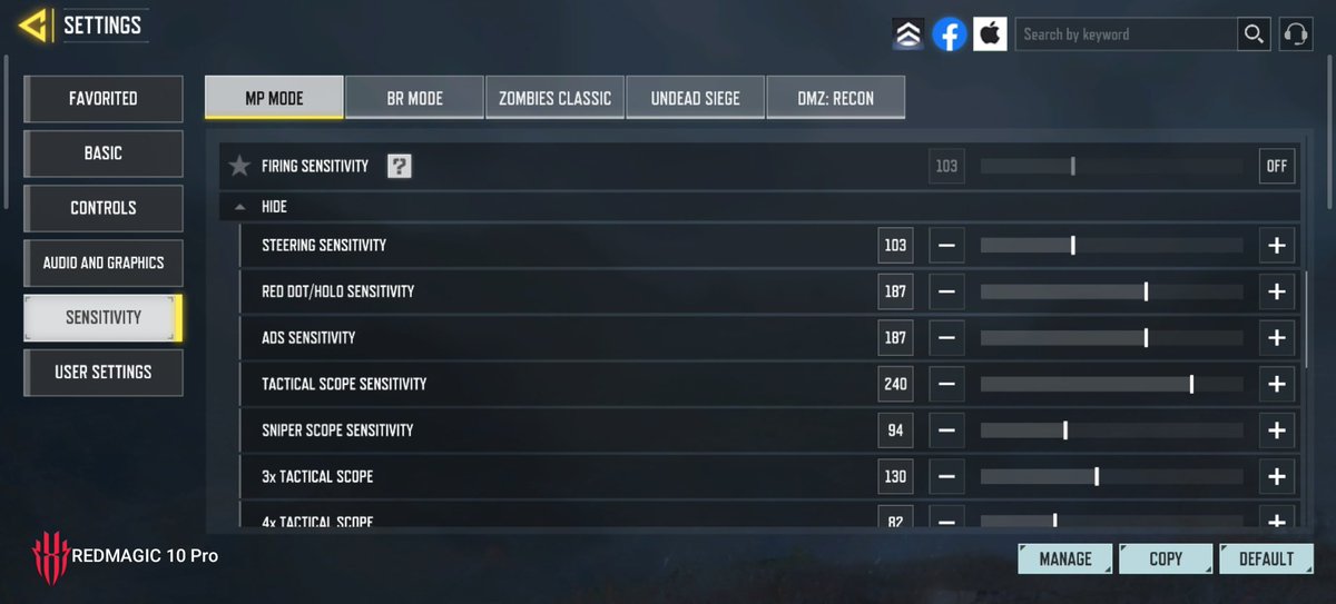 MihawkFPS's tweet photo. Seem some people asking about it, this is my settings:
(Global) HUD code: 7647088579767270867
(Global) Sens code: 7647088579767270867 https://t.co/wLiRECVCRQ