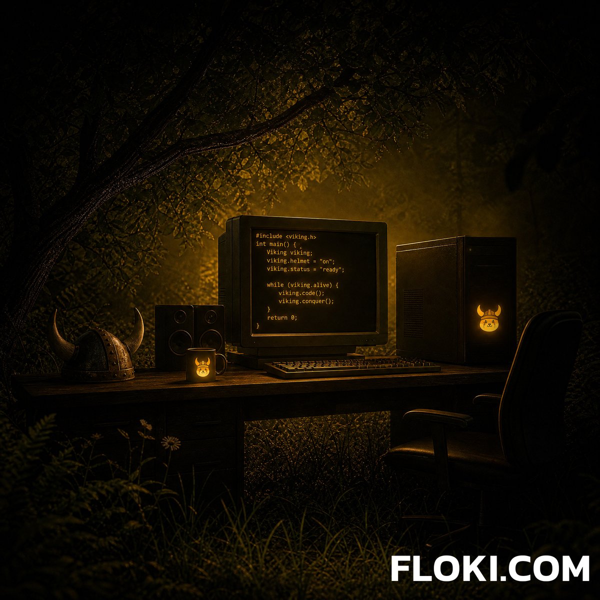 FLOKI's tweet photo. The hours nobody sees.. https://t.co/teIhq60npV