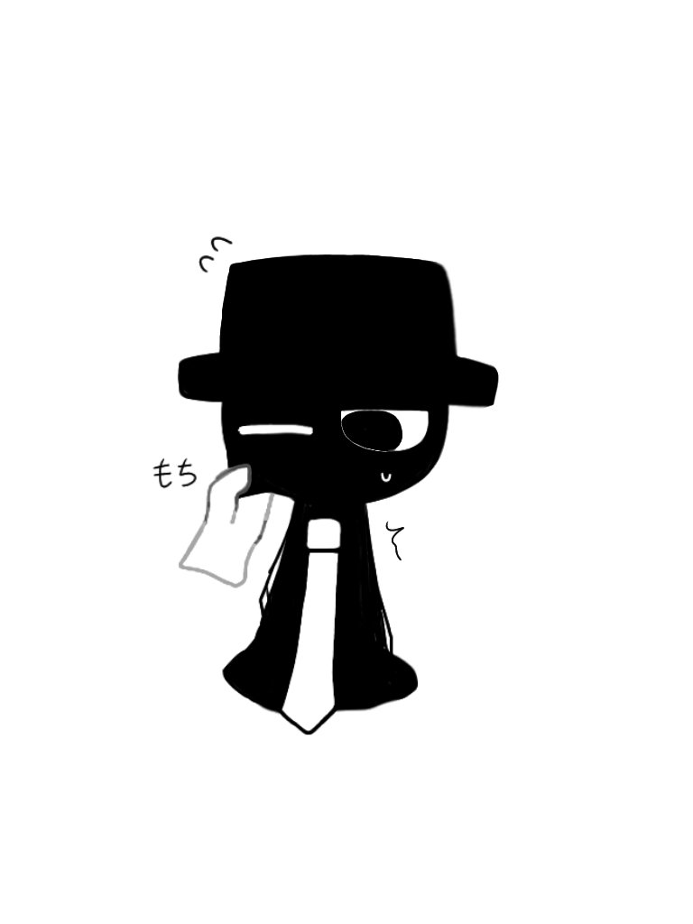 __a623's tweet photo. 前に描いた🎩さんかわいいから置く
4枚目は✝︎でぺしぺしされてる🎩 https://t.co/91PGwbfXi2