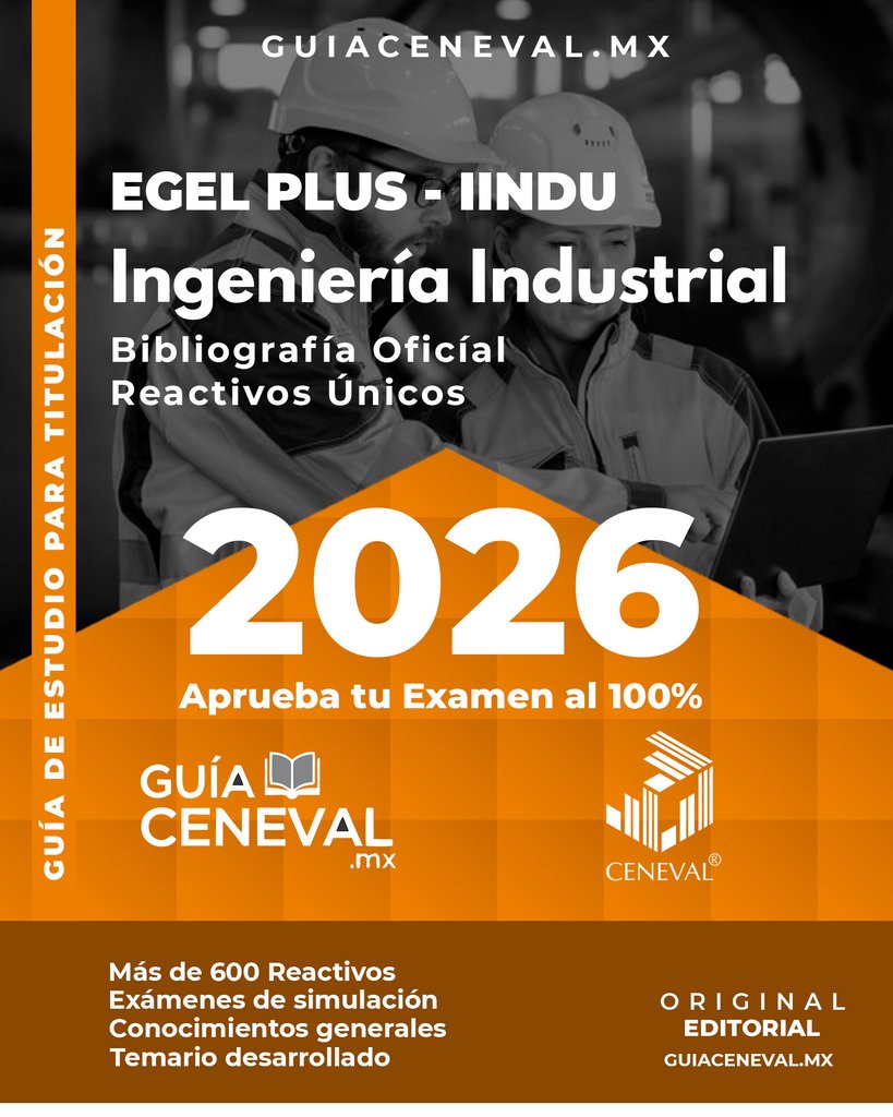 guiaceneval's tweet photo. 📙Guía Ceneval EGEL Plus Ingeniería Industrial - Titulación 2026 📘
desde $ 399.00💵
Compra Ahora 👉👉 https://t.co/Tjlq1Z32TC 

Como Comprar📹 
https://t.co/8BzxXm31Vu
Whatsapp https://t.co/ypUnuEgU2k https://t.co/IcEqBHMW56