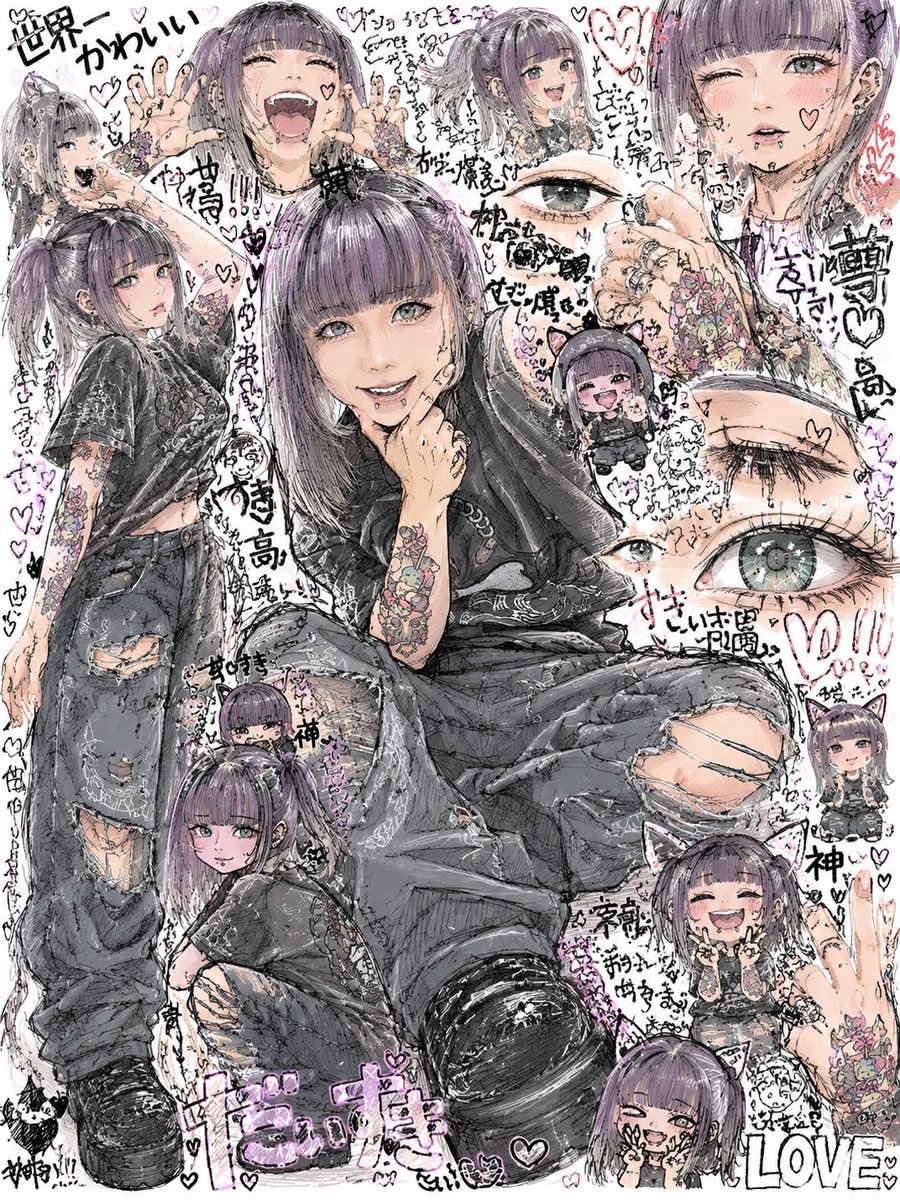 仲良しのお客様がいちごがアップした推し画像でTシャツ作ってきて笑い