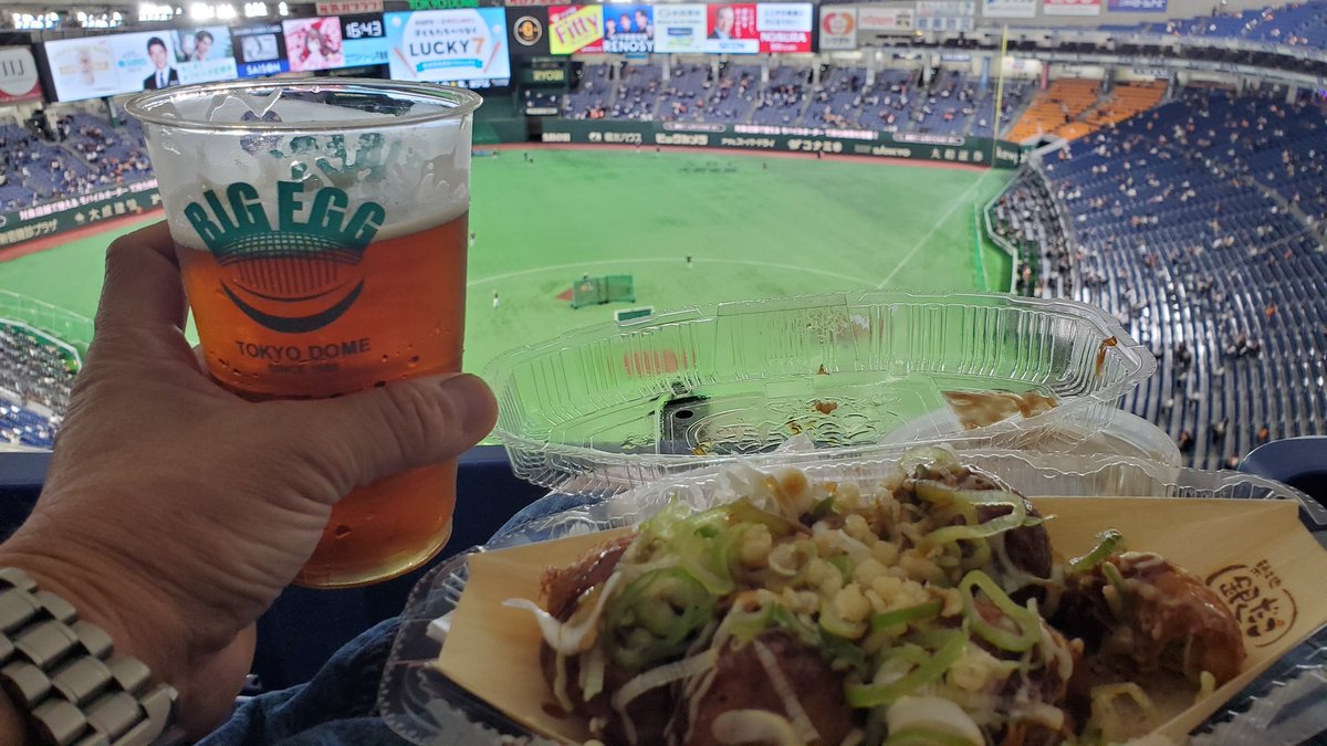 tabigure's tweet photo. いきなりですが
今日は東京ドーム
巨人対オリックス戦

台風避けて
昨日の飛行機で東京イン

休養です✨

金曜まで
都内
滞在 https://t.co/EqXHAjIZBu