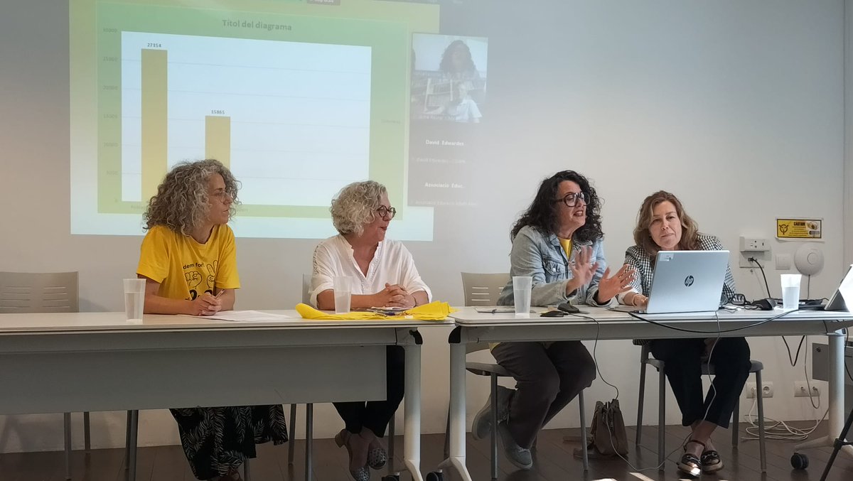 sindicatSTEI's tweet photo. Hem participat al Consell Escolar de les Illes Balears celebrat a Menorca sobre el cicle O-3: Menorca com a referent. Amb Maria Camps, d'STEI Menorca, Maria Bagur, referent del O-3 a l'illa, Laia Coll, d'escoletes Menorca i Rafaela Pons, de CCOO https://t.co/Q1sWYqHIY1