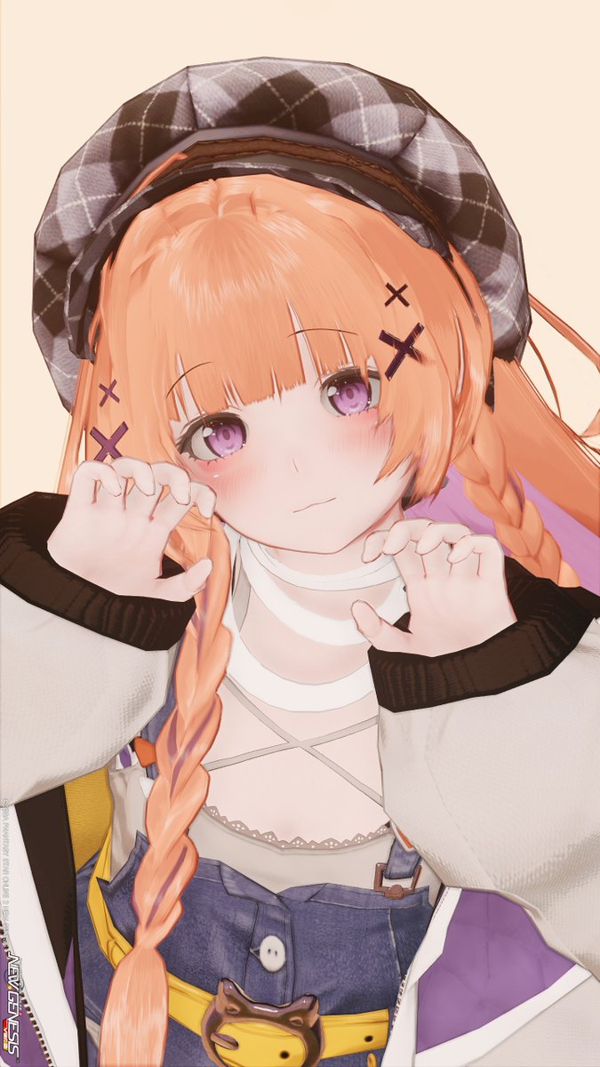 eleqPSO2's tweet photo. 新スク服とヘアー！
そしてアニマティカBで早速🤩 https://t.co/1IlXccb9jS