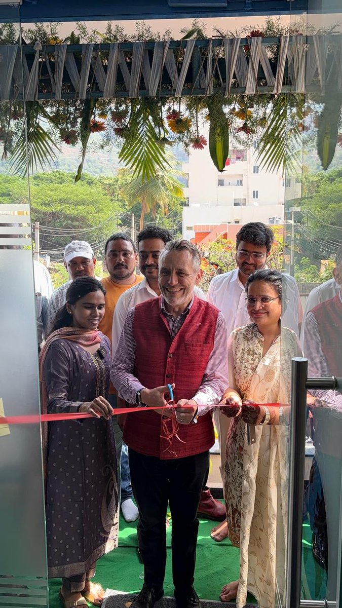 UKinHyderabad's tweet photo. Delighted to attend the opening of Academic Overseas' new office in Tirupati. Great to see growing support for students in Andhra Pradesh exploring global education pathways and strengthening UK-India education links. #TNE #UKIndiaEducation https://t.co/W8nO1yIJxz