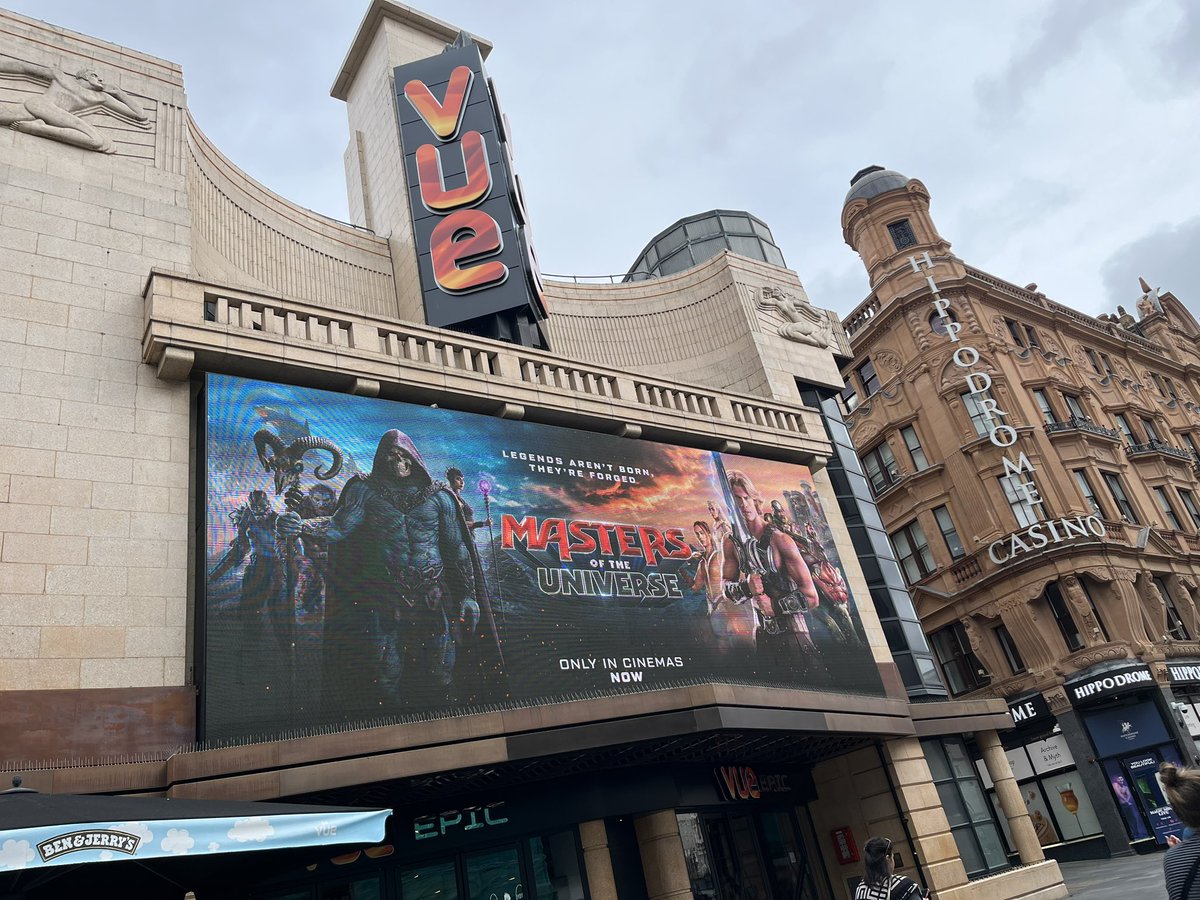 DANIELPEMBERTON's tweet photo. Here is your PSA that #MastersOfTheUniverse starts appearing in cinemas from today..

You’ll never regret seeing and hearing it on the big screen!! https://t.co/rosFaWobGL