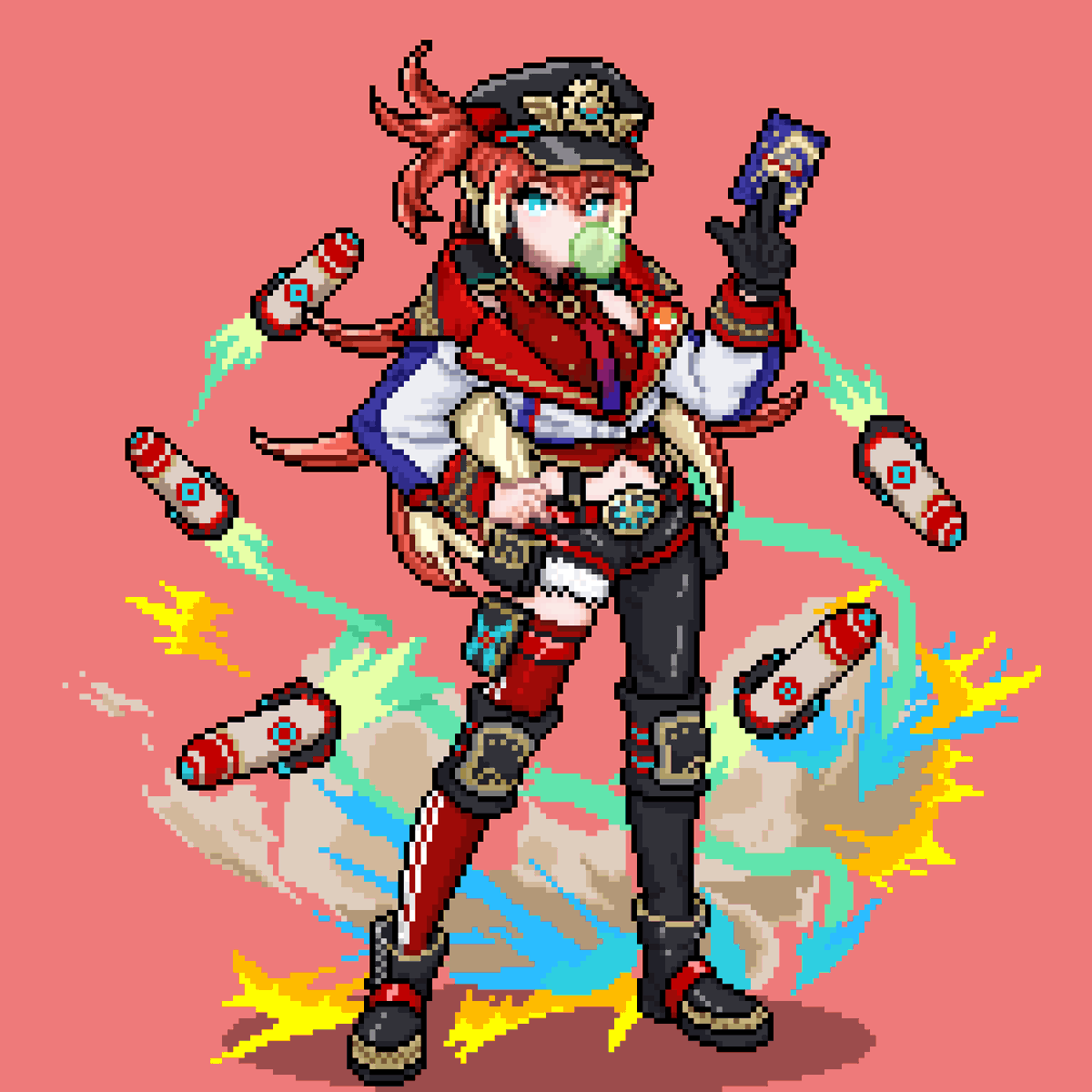 Barium_cps's tweet photo. ディナさん
#pixelart #デュエマ虹アート https://t.co/nDfKhIN8jL