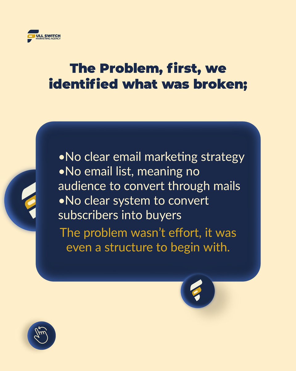 wearefullswitch's tweet photo. This brand needed to sell tickets for a high-profile event within a short timeframe, but email marketing had never really been explored.

So we stepped in and built a funnel designed to do one thing properly.
Comment “STRUCTURE” if you want your brand to market smarter.💙 https://t.co/IoYxPcXlCj