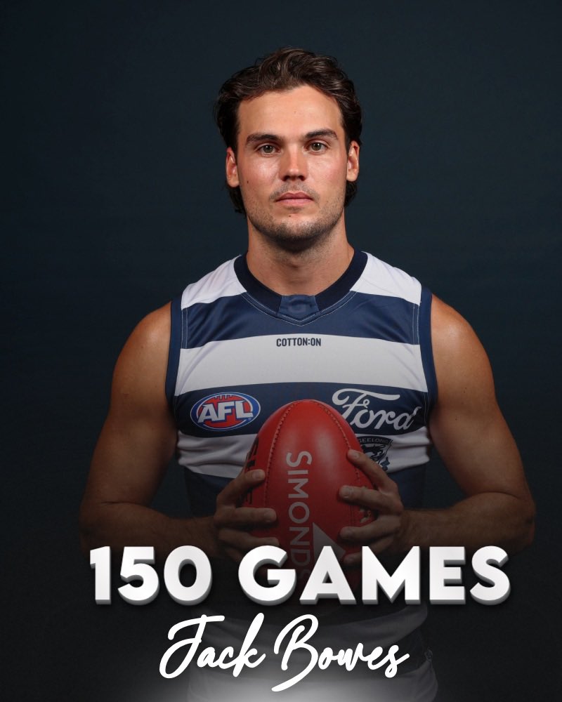 TheHoopsCrew's tweet photo. Congratulations to Jake Bowes on 150 AFL games 👏 👏 https://t.co/QhgH3NnvaD