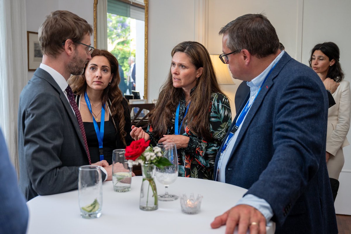 UKinMorocco's tweet photo. “Today’s Business Forum showed how far we’ve come, and how much further we can go. Our economies are complementary and our ambitions increasingly shared. Nowhere is that clearer than in 🇲🇦’s vision for 2030.” -🇬🇧Minister of Trade @RhonddaBryant at the 🇬🇧🇲🇦Business Forum Reception https://t.co/TFAGz2rRTM