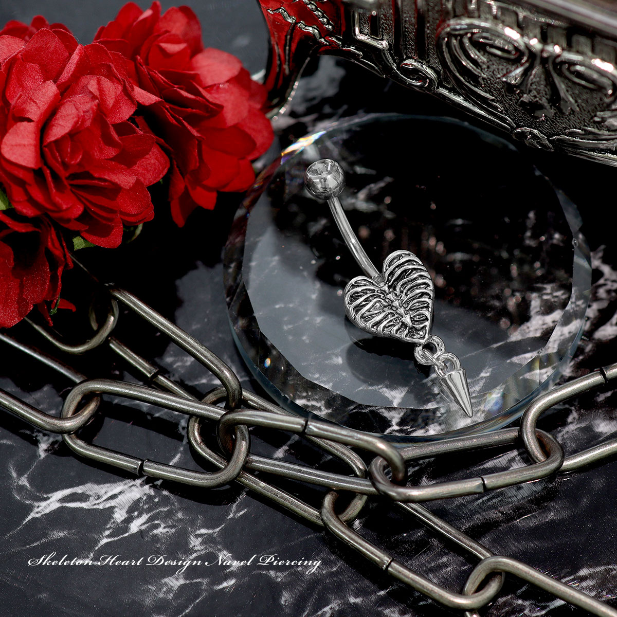 ROQUEshop's tweet photo. 💀本日新作💀
へそピアス 14G ボディピアス スケルトン ハート デザイン
¥1,760
https://t.co/RUkCbjHzTp
❥・・ ┈┈┈┈┈┈┈┈┈┈┈┈ ・・❥
ゴシックな肋骨×ハートへそピアス🖤
#ROQUE #ロキ #ピアス #ボディピアス #へそピアス https://t.co/GLTz2ls0Sg