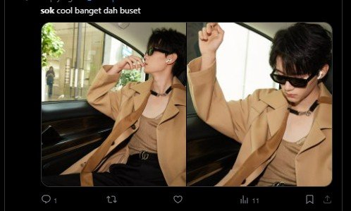 chaesongholic's tweet photo. Ppl saying he deliberately acted like he's handome in qiaochu is so funny to me because i said that on daily basis, u ppl ain't special https://t.co/fJHnyjW9DD