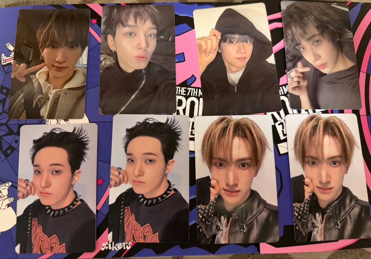 mi_sa7v05's tweet photo. xikers ROUTE ZERO : The ORA サイカース トレカ 交換

譲: スミン、ヒョヌ、セウン、ユジュン、ハンター

求: ジョンフン 

郵送 or 7/28直接取引

7集のものであれば同異種問いません。
交換可能な方はリプまたはDMお願いいたします🙇‍♀️ https://t.co/YSOZQnSx7s