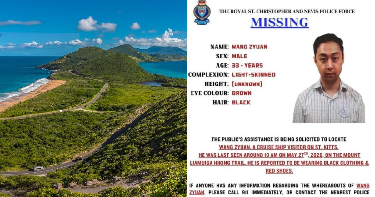 FQMagazineit's tweet photo. Passeggero di una nave da crociera scende a terra per un trekking in solitaria e si perde: trovato morto il 33enne Wang Zyuan a St. Kitts - Il Fatto Quotidiano https://t.co/rqXSDSmGqK https://t.co/R9R73B8cXh