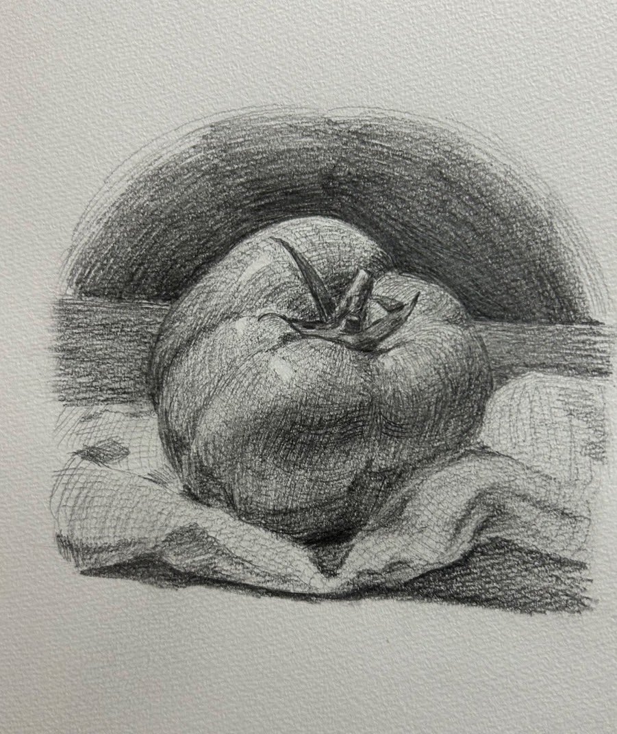 Talrupaaa's tweet photo. 模写 https://t.co/61C55aRfdn