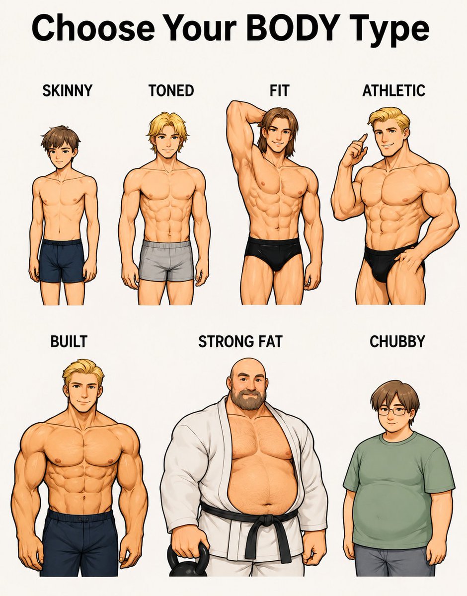 evelyn__071's tweet photo. Men,what's body type are you?

Ladies,what's type are you? https://t.co/BLGXow4Dzf