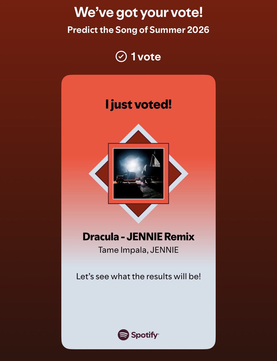 ragingsapphic_'s tweet photo. RUBIES , Vote for #JENNIE (Dracula Remix) for Songs of Summer in Spotify playlist✨‼️

Click➡️ https://t.co/GQeodnHb4Q https://t.co/LXhzf9CApl