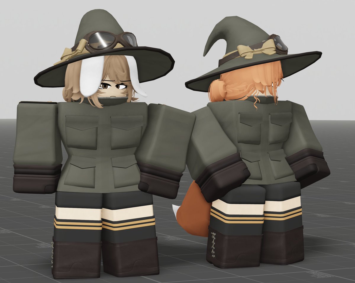 Haarinala's tweet photo. Witch Corps

apparently a remake of the first version I did ages go, now with better weapons and equipment and a uniform remake. Though the concept is still the same, being based on Youjo Senki's mage concepts. https://t.co/aALEaKidnC