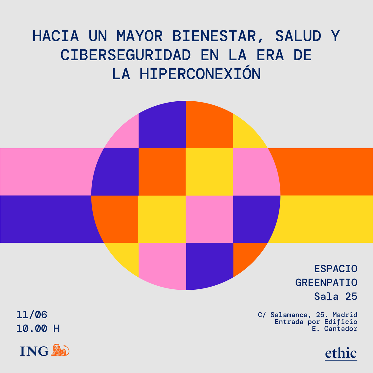 Ethic_'s tweet photo. Desde #Ethic, junto a ING, organizamos el  próximo 11/06 el evento “Reconect@dos", que inaugurará la secretaria de Estado de Digitalización e Inteligencia Artificial. ¿Te apuntas?

⁉️ ¡Plazas limitadas! Reserva la tuya: https://t.co/WsAPb9U9KA https://t.co/Z2PFw1dQUv