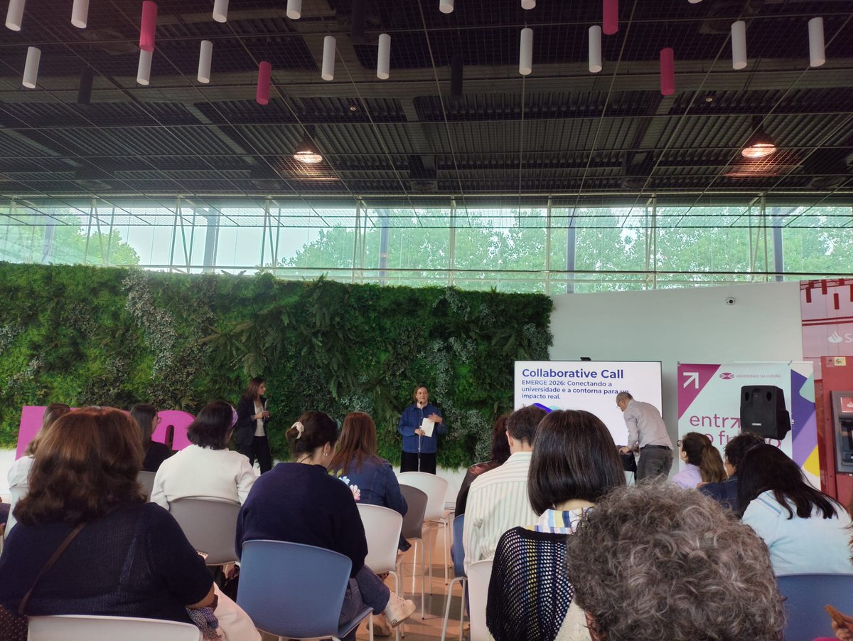 FEGEREC's tweet photo. Hoy asistimos a la sesión formativa del proyecto Emerge de la @UDC_gal 
Su objetivo principal es la creación de un Eurocampus que conecte a nueve instituciones académicas situadas en regiones periféricas de Europa para impulsar inclusión, movilidad internacional e innovación. https://t.co/OIc0ehL5mY