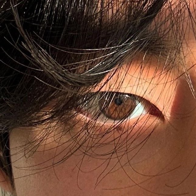 _bangtanfl's tweet photo. my bias’s eyes              vs                  mine https://t.co/qEX1IGcOpl