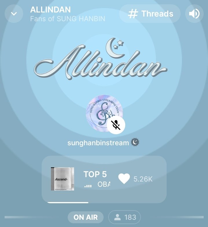AllinAngeldan18's tweet photo. 📢 CONTINUE TO STREAM 🔥 
Top 5 is still hanging on to the charts and our monthly listeners is rising so please join our stationhead! Remember that our overall streams will contribute to year-end award shows so please stream more allins/zeroses! Let's try to be consistent 💙 https://t.co/2LMZm8EOhU