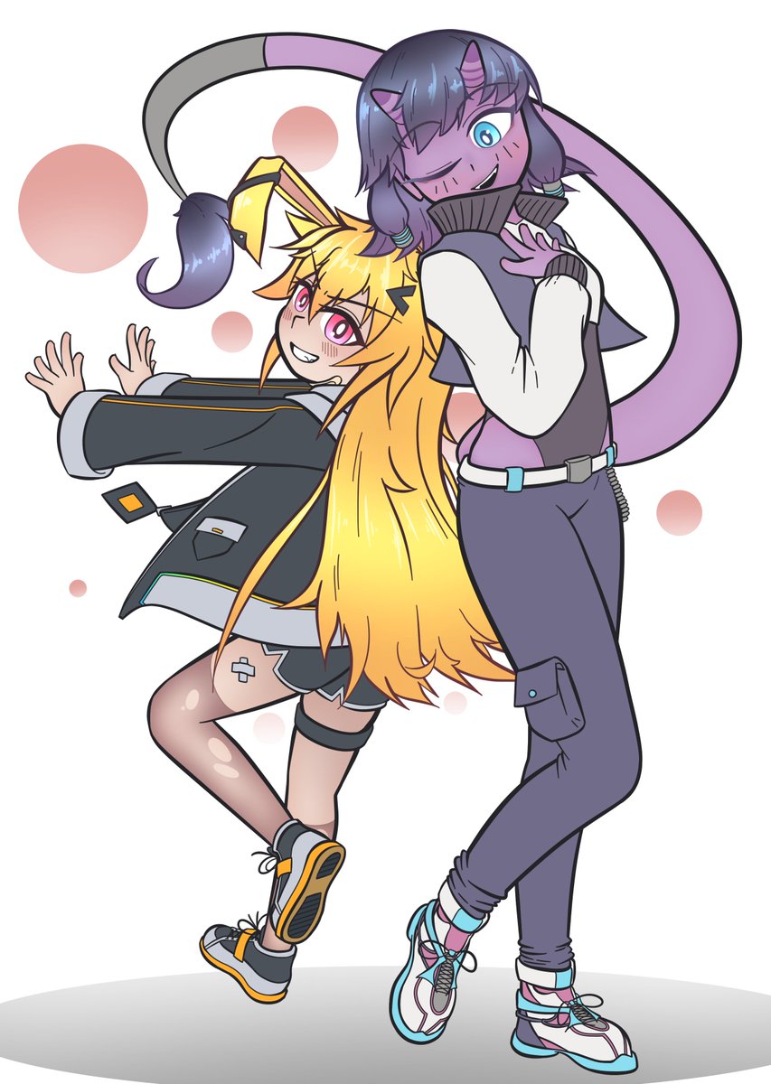 old_solider's tweet photo. VGenにて@Firadar1さまからのコミッションです🥰
ShivちゃんもPocketちゃんもかわいいデザイン！！  #VGenComm https://t.co/5HQKPrlcuK