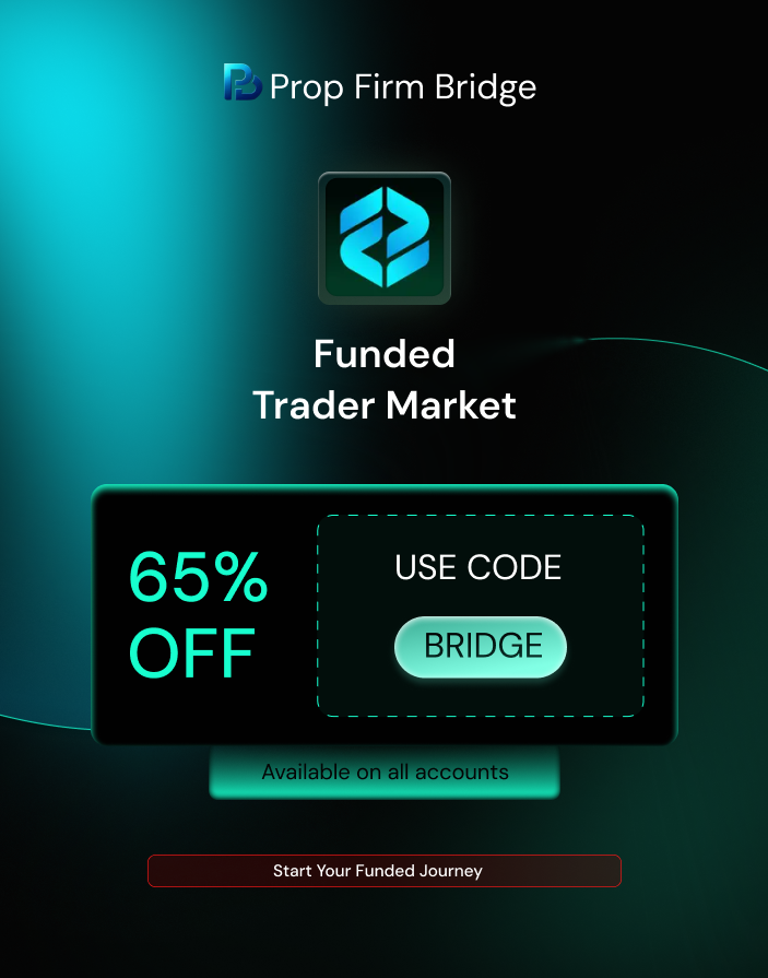 PropFirm_Bridge's tweet photo. 🔥 Funded Trader Markets Coupon Code "BRIDGE" = 65% OFF 🔥

What is Funded Trader Markets discount code? → BRIDGE = 65% off. Start your funded journey.

✅ Where to apply BRIDGE? At checkout — discount activates instantly 
✅ Why BRIDGE over other codes? Highest verified FTM discount in 2026 
✅ What is the payout? Up to 100% profit split 

💰 Use "BRIDGE" saves more than any other FTM promo code.

🔗 Full review: https://t.co/ZTcuTcT2TS

🚨 25k Giveaway loading: Follow @PropFirm_Bridge + @AkashWolfe for priority access

Drop 🔥 if you used "BRIDGE"..!