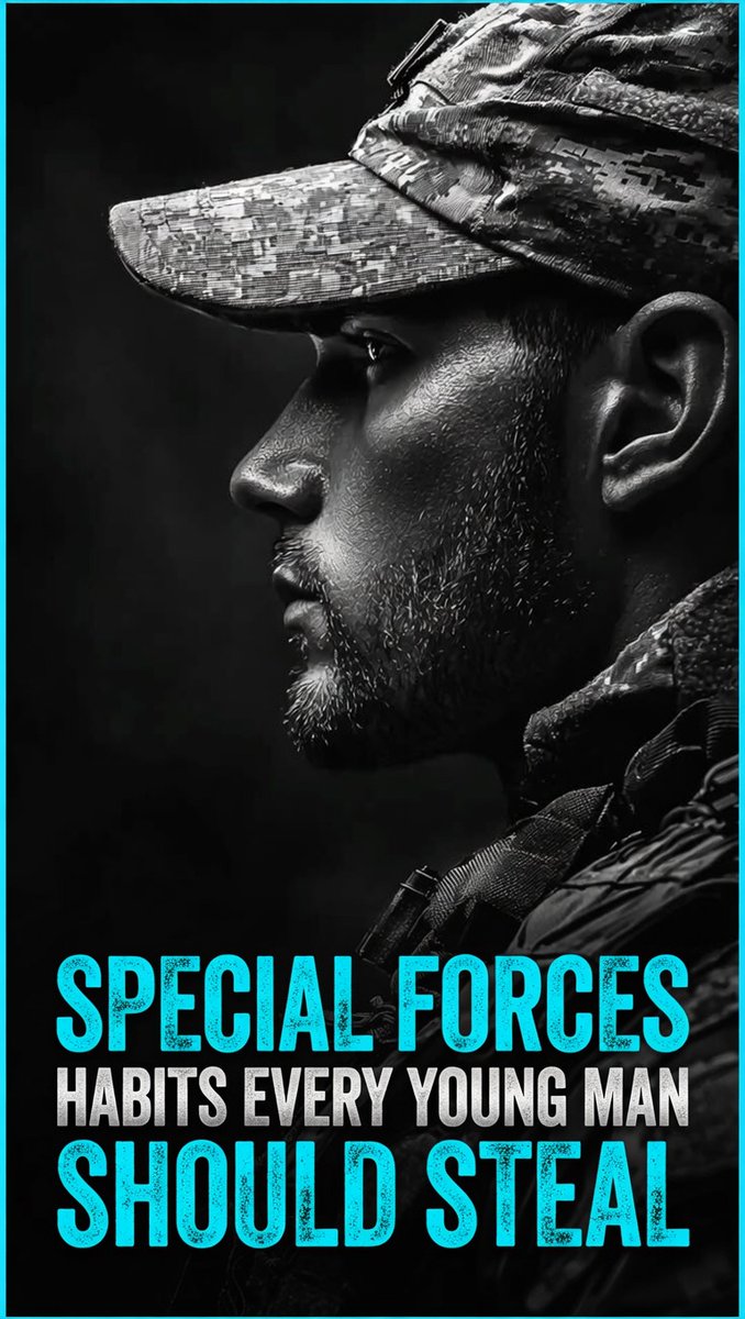XtremeMotivated's tweet photo. Special Forces Habits Every Young Man Should Steal
[THREAD]🧵 https://t.co/BpoYwyVS9j