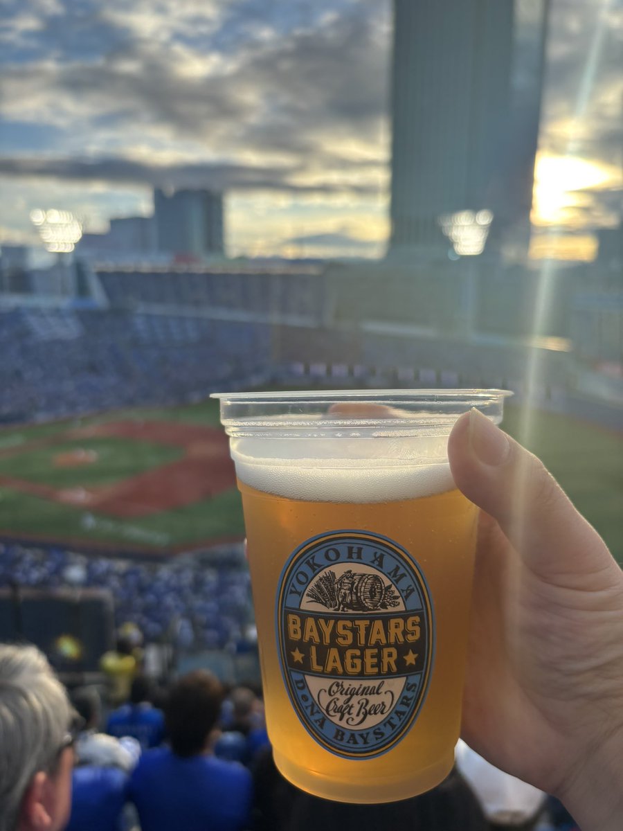 TPurology's tweet photo. ハマスタでDB vs Eです⚾️ https://t.co/p4MVisHahD
